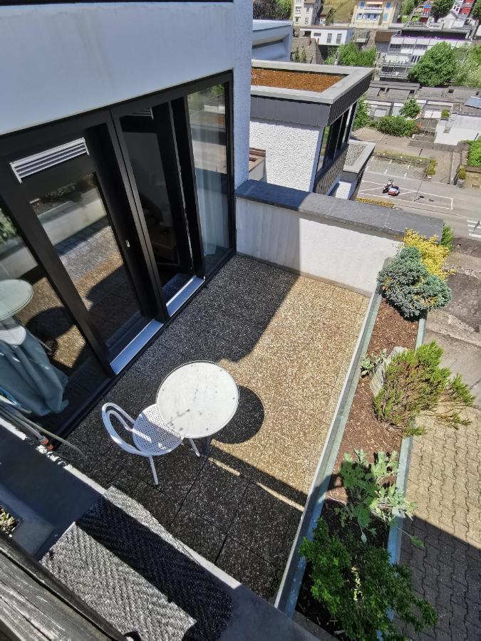 Terrassenwohnung Mit Toller Aussicht & Zentrumsnah Hornberg Esterno foto